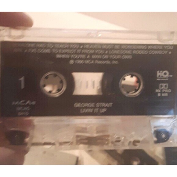 5 Country Cassettes Tapes George Strait Reba Tim McGraw Clay Walker Cool Country - Picture 2 of 11